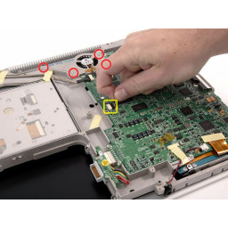 Замена радиатора iBook G4 14 